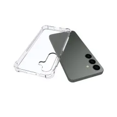 Samsung S24 Plus Bumper Clear Case Soft Silicon Shockproof Crystal Transparent Slim Case