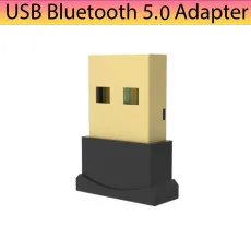USB V5.0 Bluetooth Wireless Audio Music Adapter Dongle Receiver For PC Laptop UK