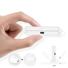 Dual Wireless iPhone And Apple Watch Charger 2-in-1 Non slip Mat Foldable Charging Station