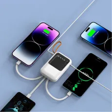 Best Portable 8000mAh Battery Fast Phone Power Bank For iPhone And Android