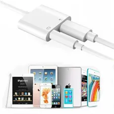 iPhone Lightning Adapter 3.5 mm Headphone Audio + Charge Lightning Adapter for iPhones