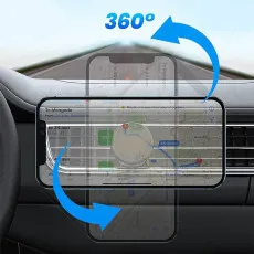 Universal Car Magnetic Mobile Phone Holder Air Vent Mount Bracket Fan Stand For Smartphones