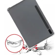 Samsung Galaxy Tab S7 FE TPU UK 12.4 inch 2021, SM-T730/T33 Crystal Clear TPU Skin Bumper Back Cover