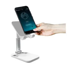 150° Rotating Portable Magnetic Adjustable Cell Phone Stand Holder For Mobile Phones UK