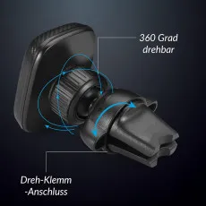 Best 360° Strong Magnetic Air Vent Mount Car Mobile Phone Holder For Cars UK Seller