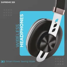 Bluetooth Running Headband Sports Headphone Built-In-Mic Aux Connectivity (Brown)