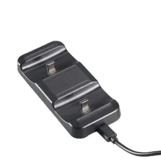 Fast Dual USB Charging Station Stand For PS5 Wireless Controllers With Charging Cable