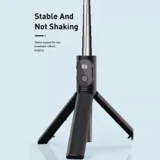 Universal Bluetooth Selfie Stick & Tripod with Remote for iPhone, Samsung, Xiaomi & All Phones