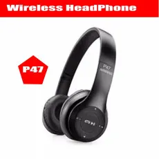 Foldable Best Sound Quality Wireless Headphone Headset Noise Cancelling For Smart Phone
