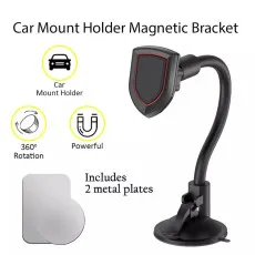 Magnetic Car Phone Flexible Long Arm Holder Dashboard & Windshield Mount For iPhone UK