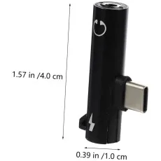 3.5mm Audio & Charging Adapter For Samsung S23/S22/S21 Dual Headphone Splitter & Charger - UK