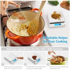 Digital Electronic Kitchen Scales 0.01g-500g Postal Pocket LCD Weighing Scale for Food & Jewellery | UK