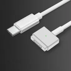100W USB Type C to MagSafe 3 Magnetic Charger Cord Converter  | Fast Charging Cable For MacBook Air/Pro