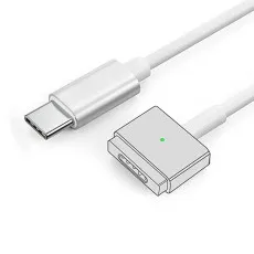 100W USB Type C to MagSafe 3 Magnetic Charger Cord Converter  | Fast Charging Cable For MacBook Air/Pro