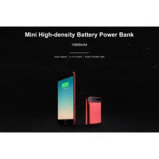 Ultra-Slim 10000mAh Power Bank with Dual Ports Charges 2 Devices | UK