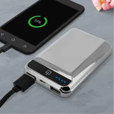 Portable 10000mAh Power Bank Slim, Powerful & Charges 2 Devices | UK