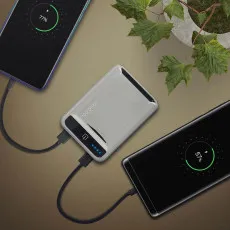 Portable 10000mAh Power Bank Slim, Powerful & Charges 2 Devices | UK