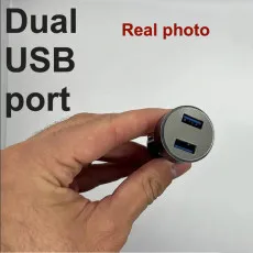 Real Image of Dual USB Car Charger