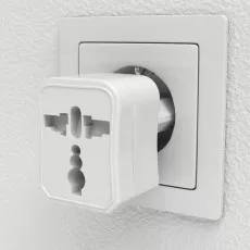 Global Travel Adapter UK EU US AU Multi-Plug Converter 3-Pin/2-Pin