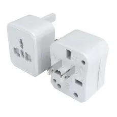 Global Travel Adapter UK EU US AU Multi-Plug Converter 3-Pin/2-Pin