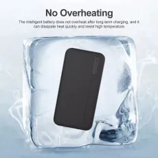 10000mAh Power Bank Fast Charger 4-Ports USB Portable Charger Power Bank-Black