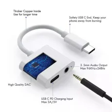 Jack Headphone & Charger Adapter
