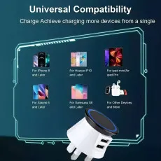 Dual USB Wall Charger UK