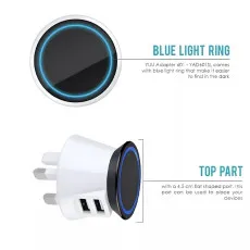 Dual USB Wall Charger UK