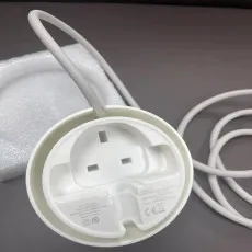 White 4 USB ports extension cord