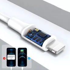 20W PD Fast Charging Cable Type-C to Lightning for iPhone 16, 15, 14, iPad
