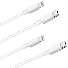 20W PD Fast Charging Cable Type-C to Lightning for iPhone 16, 15, 14, iPad