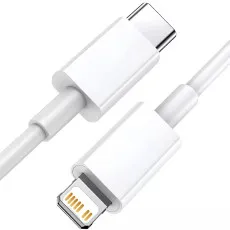 20W PD Fast Charging Cable Type-C to Lightning for iPhone 16, 15, 14, iPad