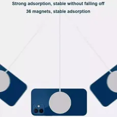 Fast Wireless Charging Pad - MagSafe Compatible, Fits iPhone 16, 15, 14