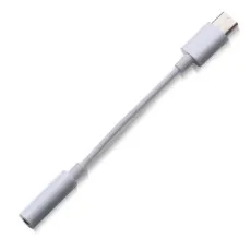 Universal USB C to 3.5mm Aux Converter for Samsung & iPad Audio Devices