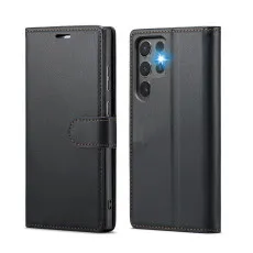 S24 Ultra black Wallet Case