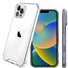 For iPhone 16 Pro Bumper Clear King Kong Case Heavy Duty Cover