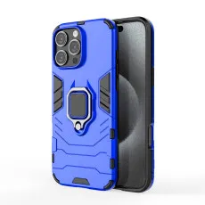 Armor Shockproof Ring Case Cover for iPhone 16 Pro Max