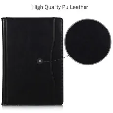 iPad Pro 2022 Leather Case iPad Pro 6th Generation Soft Genuine Leather Cover A2764, A2437, A2766
