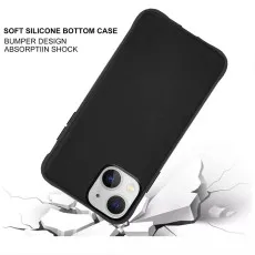 Bumper Silicone Shockproof Mobile Phone Case For iPhone 14 Plus