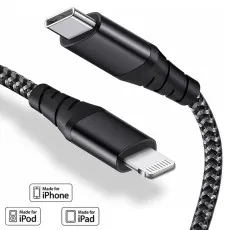 Universal USB-C to Lightning Nylon Cable