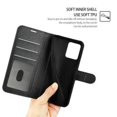 Realme C31 Case 2022 Leather Kickstand Stand Flip Book Wallet Cover