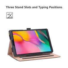 Samsung Galaxy Tab A 10.1 Genuine Leather Case 2019 Flip-able Magnetic Cover (T515/T510)