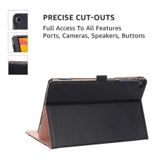 Samsung Galaxy Tab A 10.1 Genuine Leather Case 2019 Flip-able Magnetic Cover (T515/T510)