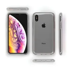 Slim Soft TPU PC Case Cover For iPhone X Max
