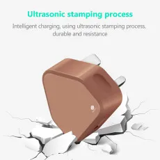 1.0A Fast Triangle Charger Adapter With USB A Port For iPhone Samsung Nokia