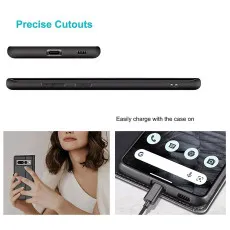 Shockproof Flip Leather Wallet Case for Google Pixel 9 Pro