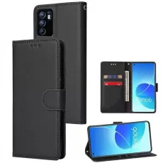 Leather Wallet Case for Oppo Reno6 (2021)