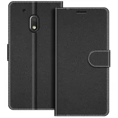 Motorola Moto G4 Play (2016) Leather Wallet Case