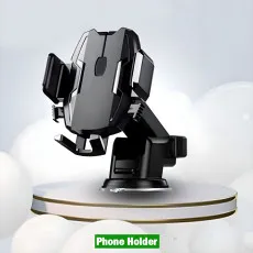 Universal Car Phone Holder Strong Grip Windscreen 360° Rotatable