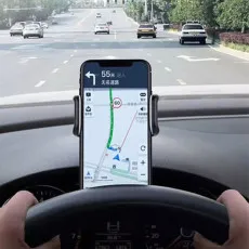 360° Rotation Dashboard Long Arm Car Phone Holder Mount Stand